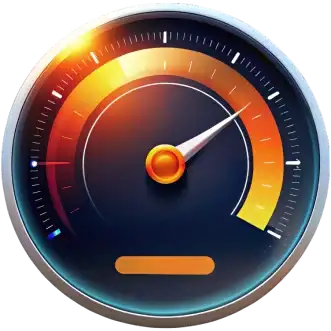 Спидометр скорости интернета